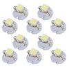 Car Instrument Panel 10 x B8.4D White LED Dash Light Bulbs