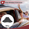 Hyundai Santa Fe Sport 2013-2018 Carbon Fiber Door Pillar Window Trim