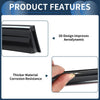 Hyundai Tucson 2010-2015 Side Window Vent Visors Black 1 Set Window Deflectors