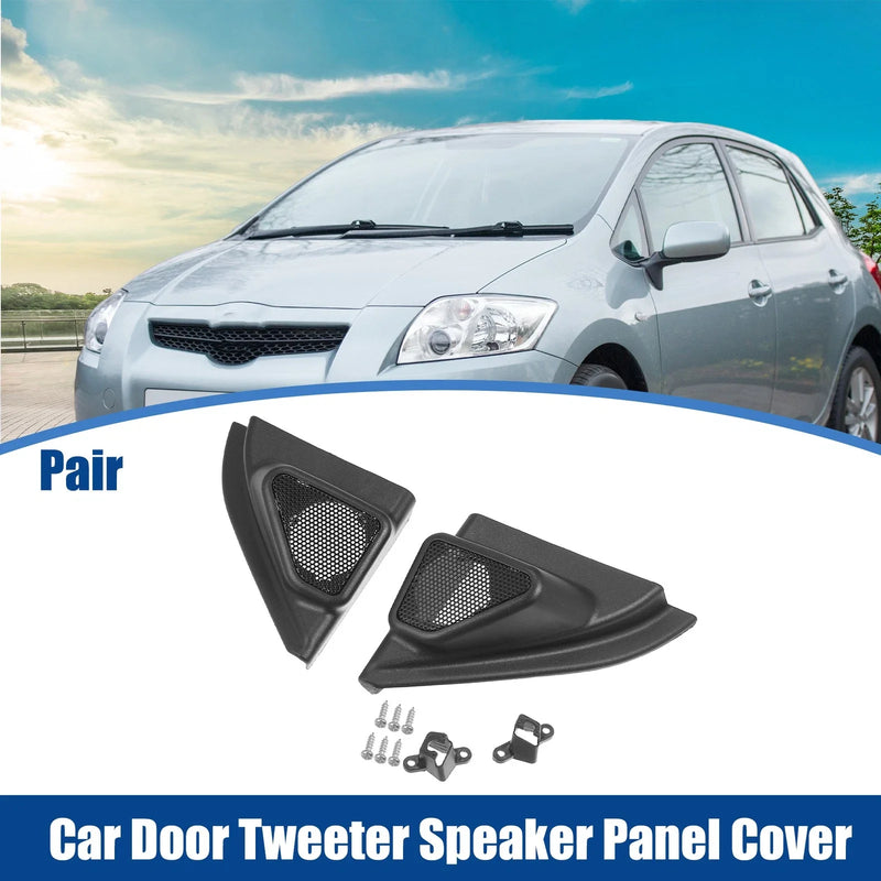Toyota Corolla 1 Pair Door Tweeter Speaker Panel Cover Trim (2014–2018)
