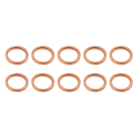Honda GY6-125 ATV 10 x Metal Motorcycle Exhaust Pipe Muffler Gaskets