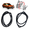 Toyota Starlet 5DR KP60 KP61 KP62 1978-1984 Rear Door Weatherstrip Seal x2