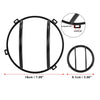 Jeep Wrangler Headlight Turn Signal Grill Guard Round Cover Kit (2007-2018)