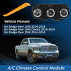 Dodge Ram 1500 A/C Heater Climate Control Module (2014-2018)