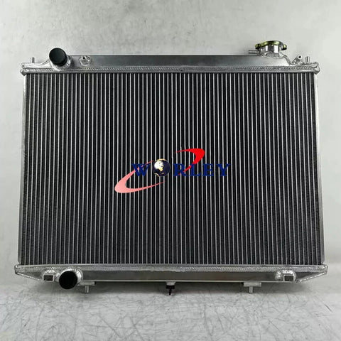 Nissan Navara D22 2.5L YD25 Turbo Diesel Aluminum Radiator & Fans (98-04)
