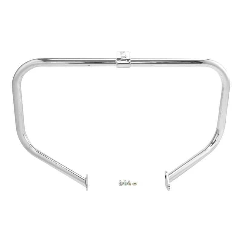 Harley Road Glide Black Chrome Engine Guard Crash Bar (1997-2008)