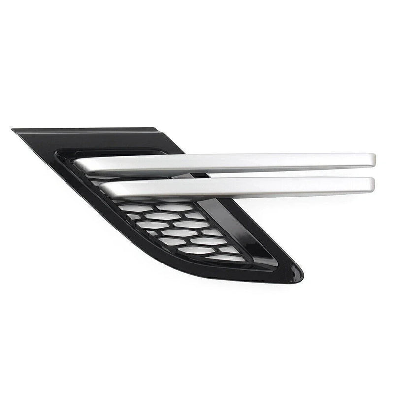 Range Rover Sport (2014-2017) Black / Silver Left Front Fender Air Vents Grill