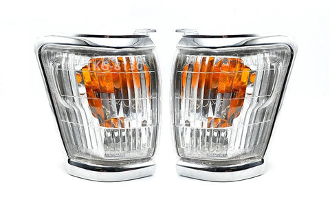 Toyota Hilux MK4 Front Corner Light Lamp Chrome Trim (1998-2001)