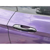 Ford Mustang 2 x L&R Carbon Fiber Style Door Handle Trim Caps (2015-2020)