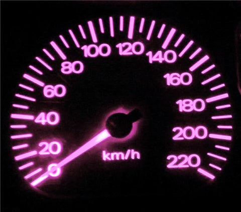 Nissan Patrol GQ Pink LED Dash Light Kit (1997-2001)