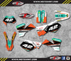 KTM EXC Custom Graphics Full Kit - STRIKE STYLE Decals (2003)