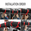Jeep Wrangler 4 x Red Car Roof Roll Bar Holder Handle (CJ, YJ, TJ, JK, JL)