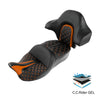 Harley Electra Glide Black Gel Seat Backrest Pad (2014-2023)