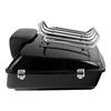 Harley CVO Road Glide Black Chopped Trunk Backrest (2014-2025)