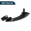 BMW F07 F10 Black Silver Tone Rear Right Exterior Door Handle