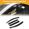 Nissan Murano 2009-2014 Side Vent Visor Black 1 Set Window Deflectors