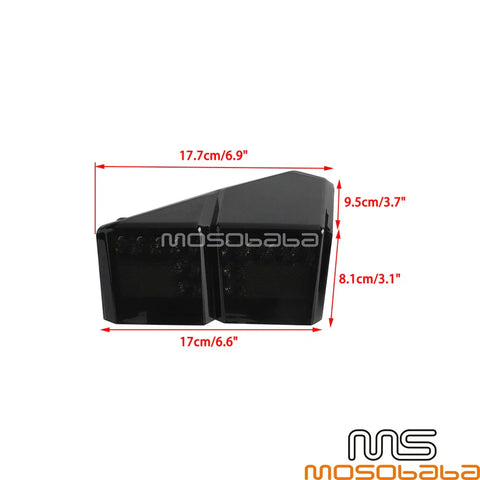 Polaris Ranger 1000 / Crew 1000 / XP 1000 Rear Brake Tail Lights (2015-2023)