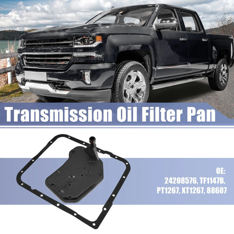 Chevrolet Silverado 1x Transmission Filter Oil Pan Gasket Kit