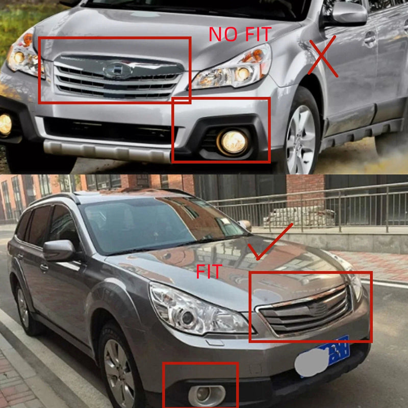 Subaru Outback Carbon Fiber Front Upper Grille Mesh (2010-2012)