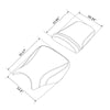 Honda CBR1000RR Black Rider Driver & Passenger Seat (2004-2007)
