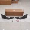 Toyota Corolla 2 x Carbon Black Rear Bumper Splitter Lip Protector (2020-2023)