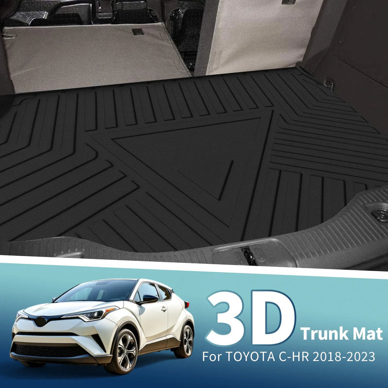 Toyota C-HR 2018-2023 Flat Face Cargo Liner Rear Trunk Mat (1 Pc)