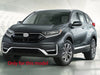 Honda CR-V Front Fog Light Carbon Fiber Lamp Cover Trim (2020-2021)