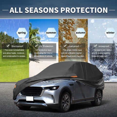 Mazda CX-9 Waterproof 210D-PU Car Cover (2007-2023)