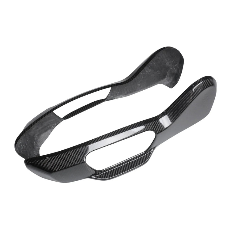 Supra A90 A91 Gloss Carbon Fiber Seat Adjustment Switch Panel Cover (19-23)