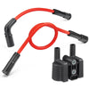 SuperLow XL1200T / XL883L 2014-2020 Ignition Coil & Spark Plug Wire