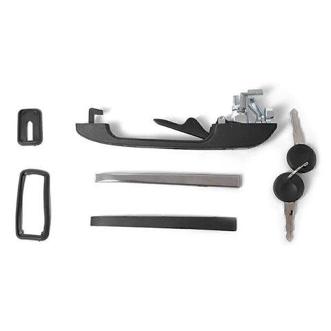 VW Passat, Jetta, Golf Mk1, Mk2 Front Left Door Handle Set (1974-1994)