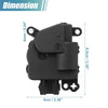 Dodge Durango, Jeep AC Heater Blend Door Actuator (2011-2013)
