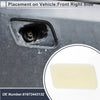 BMW X3 Unpainted Front Right Side Bumper Headlight Washer Nozzle Cover Cap