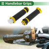 Motorcycle Gold Tone 7/8" 22mm Hand Grips Cover Kit