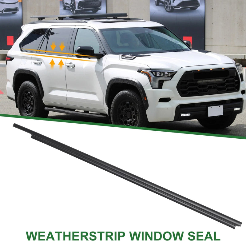 Toyota Sequoia 1pc Rear Right Weatherstrip Window Seal (2008–2022)