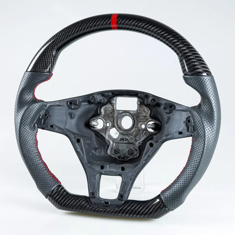 VW Golf MK7, Polo MK6 Carbon Leather Steering Wheel (2012-2020)