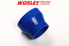Intake / Turbo Intercooler Pipe 74-102mm Blue Silicone Reducer Hose