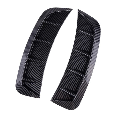 2 x Carbon Fiber Style ABS Wheel Eyebrow Arch Protector