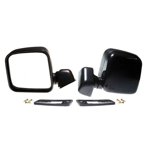 Toyota Hilux Utility 1997-2005 Black Door Mirror
