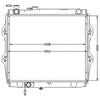 Toyota Hilux LN147 LN167 LN172 4cyl 3.0L 5L Alloy Core Radiator (1997-2000)