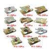 Car Auto Body Panel Fender Bumper Fasteners 150 x Metal U-Type Clips
