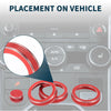 Land Rover Range Rover Evoque AC Media Switch Knob Cover (2012-2018)