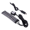 4 x 48" LED Car SUV Interior Neon Atmosphere Light Strip Music Control