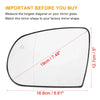 Jeep Cherokee Heated Left Side Mirror Glass (2014-2019)