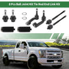 Chevrolet Aveo 8pcs Front Suspension Kit Tie Rod Ends & Lower Ball Joints (06-11)