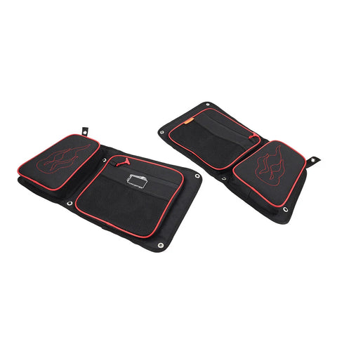 Polaris RZR XP 4 1000, 4 900 Turbo Rear Door Bags w/ Knee Pad (2014-2023)