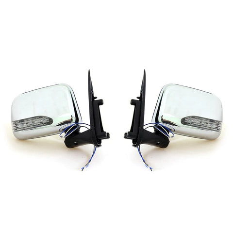 Toyota Hilux MK5 2.5TD 2001-2005 Chrome Door Wing Mirror x2