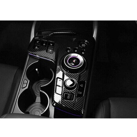 Kia Sportage Carbon Fiber Gear Shift Knob Panel Cover (2022-2023)