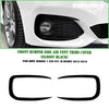 BMW 1 Series F20 F21 Gloss Black Front Side Spoiler Trim (2012-2019)