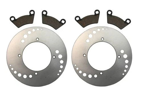 Polaris Ranger Rear Brake Rotors & Pads 2x4 4x4 6x6 (2004–2005)